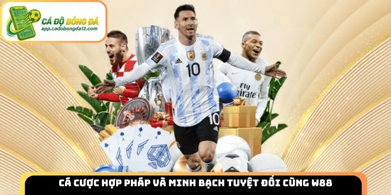 Cá cược hợp pháp và minh bạch tuyệt đối cùng W88