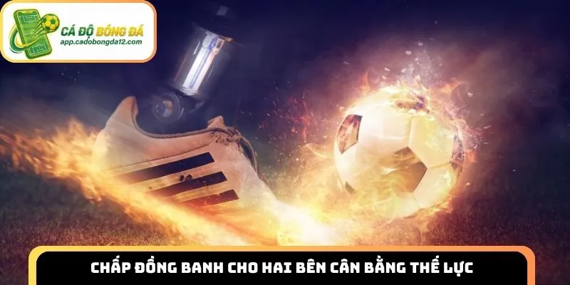 Chấp đồng banh cho hai bên cân bằng thế lực